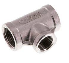Rp 3/4'' x Rp 1/2'' T-Stück aus Edelstahl 16 bar