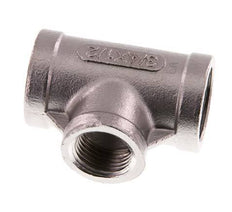 Rp 3/4'' x Rp 1/2'' T-Stück aus Edelstahl 16 bar