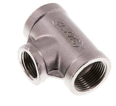 Rp 3/4'' x Rp 1/2'' T-Stück aus Edelstahl 16 bar