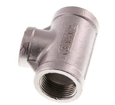 Rp 3/4'' x Rp 1/2'' T-Stück aus Edelstahl 16 bar