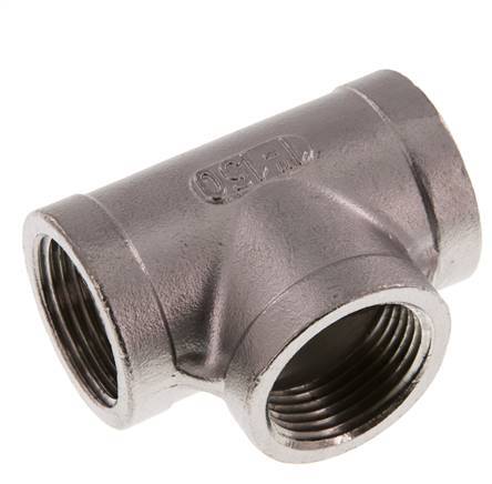 1'' NPT Edelstahl-T-Stück 16 bar