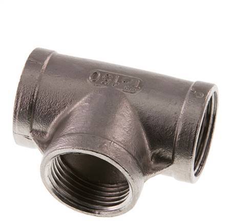Rp 1'' T-Stück aus Edelstahl 10 Bar
