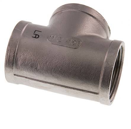 Rp 1 1/2'' T-Stück aus Edelstahl 10 Bar