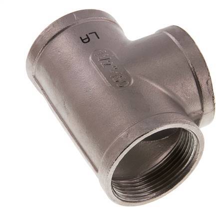 Rp 1 1/2'' T-Stück aus Edelstahl 10 Bar
