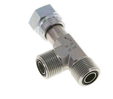 UN 1-3/16''-12 F/M Verzinktes Stahl T-Stück ORFS mit Überwurfmutter 400 Bar - Hydraulisch