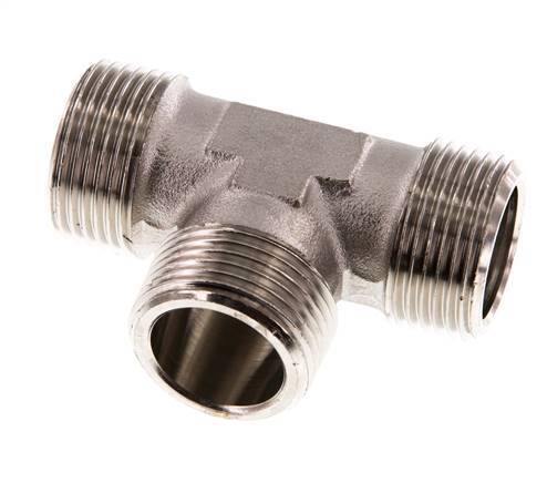 R 1'' T-Stück aus vernickeltem Messing 16 bar
