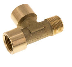 R 3/8'' x G 3/8'' M/F Brass Tee 16 Bar