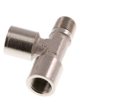 R 1/8'' x G 1/8'' M/F Nickel plated Brass Tee 16 Bar [2 Pieces]