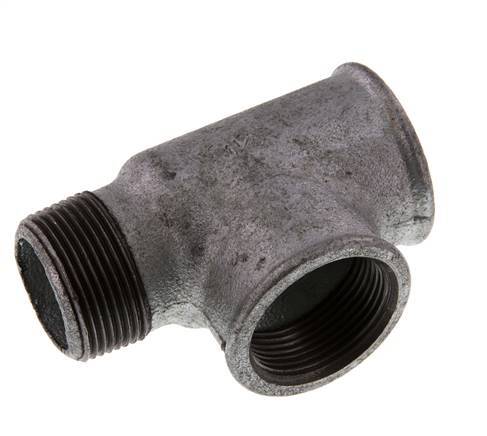 R 1 1/4'' x Rp 1 1/4'' M/F Verzinktes Gusseisen T 25 Bar