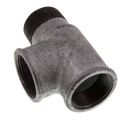 R 1 1/4'' x Rp 1 1/4'' M/F Verzinktes Gusseisen T 25 Bar