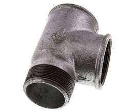 R 2'' x Rp 2'' M/F Verzinktes Gusseisen T 25 Bar