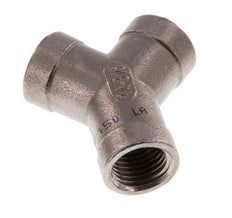 Rp 1/4'' Edelstahl Y-Stück 16 Bar
