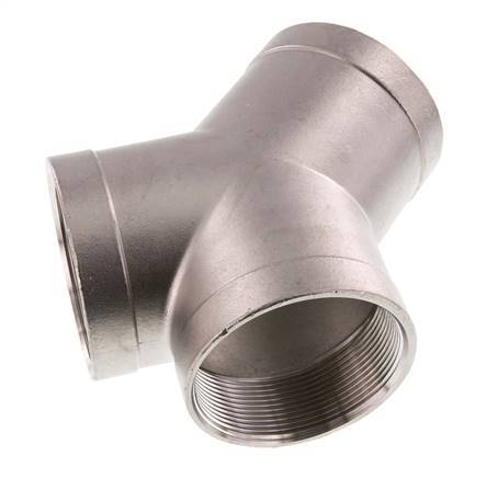 Rp 2 1/2'' Edelstahl Y-Stück 16 Bar