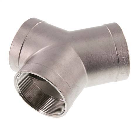 Rp 2 1/2'' Edelstahl Y-Stück 16 Bar