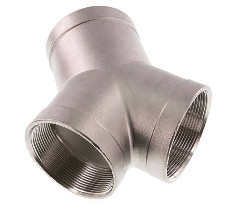 Rp 2 1/2'' Edelstahl Y-Stück 16 Bar