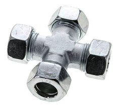 22L Zinc plated Steel Cross Cutting Ring 160 Bar DIN 2353