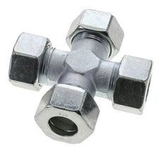 25S Zinc plated Steel Cross Cutting Ring 400 Bar DIN 2353