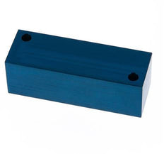4xG 1/4'' Aluminium Verteilerblock einseitig 16 bar