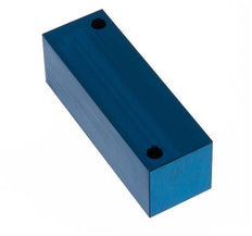 4xG 1/4'' Aluminium Verteilerblock einseitig 16 bar