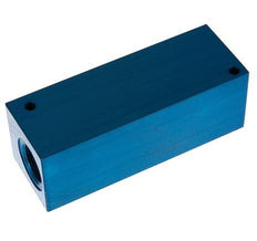 4xG 3/4'' Aluminium Verteilerblock einseitig 16 bar