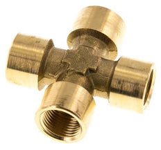 G 3/8'' Female Brass Cross 16 Bar