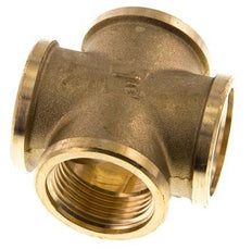 G 1'' Weibliches Messingkreuz 16 bar