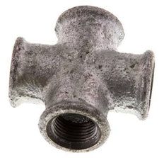 Rp 3/8'' Female Zinc plated Cast iron Cross 25 Bar [2 Pieces]