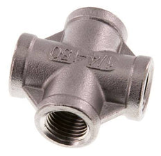 Rp 1/4'' Innengewinde Edelstahl Kreuz 16 Bar