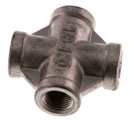 Rp 1/8'' Innengewinde Edelstahl Kreuz 16 Bar