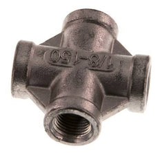 Rp 1/8'' Innengewinde Edelstahl Kreuz 16 Bar