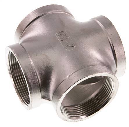 Rp 2'' Female Stainless steel Cross 16 Bar