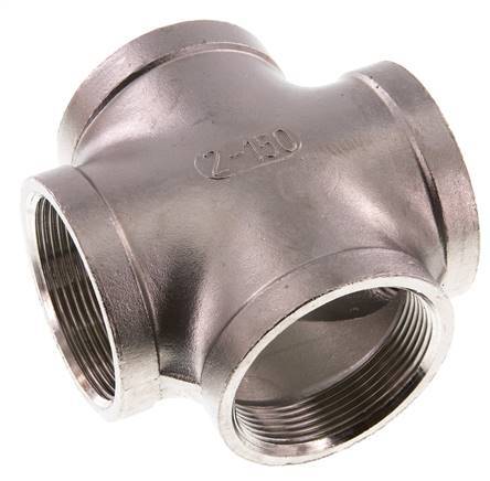 Rp 2'' Female Stainless steel Cross 16 Bar