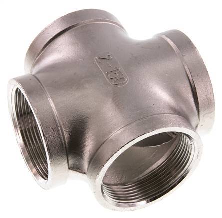 Rp 2'' Female Stainless steel Cross 16 Bar