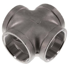 Rp 2 1/2'' Female Edelstahl Kreuz 16 Bar