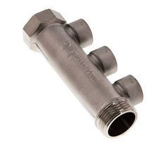 G 1'' x 3xG 1/2'' F/M/F Vernickeltes Messing Verteilerrohre 10 Bar
