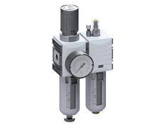 FRL 2-Part G3/8'' 1750 l/min 0.5-8.0bar/7-116psi Semi-Auto Metal Futura 1