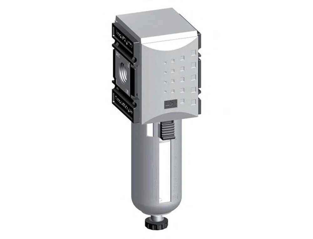 Filter 5microns G1/2'' 3500 l/min Auto (Closed Without Pressure) Polycarbonate Futura 2
