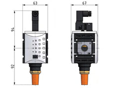 3/2 Valve G1/2 24VAC 4300 l/min Futura 2