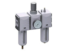 FRL 3-Part G3/4'' 12000 l/min 0.2-4.0bar/3-58psi Auto (Closed Without Pressure) Polycarbonate Futura 4