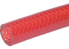 PVC Universal-Flüssigkeitsschlauch 9x15 mm 3 m Farbe Rot lebensmittelecht