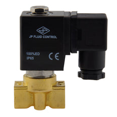 Magnetventil HP-DA 1/4'' Hochdruck-Messing FKM 0-75bar 24V DC