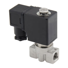 Solenoid Valve HP-DA 1/4'' Stainless Steel FKM 0-100bar 120V AC