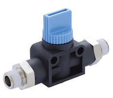 R1/4" -R1/4" 3/2-Wege-Absperr-Handventil