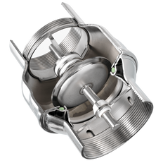 G2 1/2'' Rückschlagventil aus Edelstahl 304 NBR 0,03-16bar