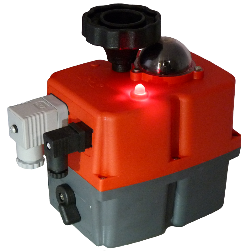 Electrical Actuated Flanged Ball Valve 2-Way DN100 PN16 Steel 24-240 V AC/DC