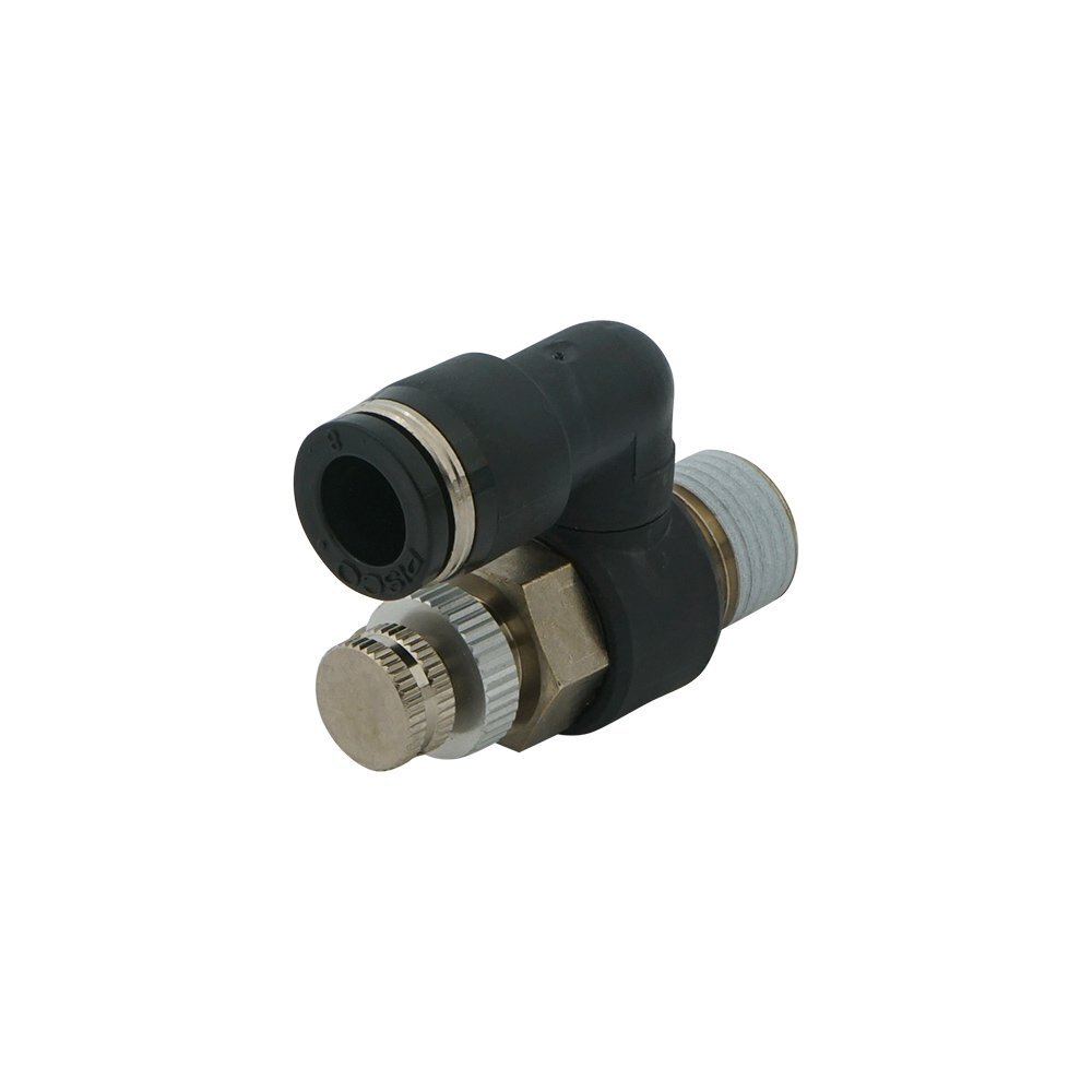 8mm - R3/8" Rotatable Pneumatic Needle Valve