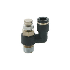 8mm - R3/8" Rotatable Pneumatic Needle Valve