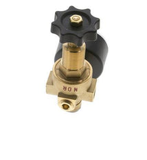 Wasser- und Luftdruckminderer Messing G1/4'' 2,5 l/min 0,5-25 bar/7-362psi