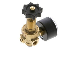 Wasser- und Luftdruckminderer Messing G1/4'' 2,5 l/min 0,5-16 bar/7-232psi