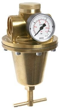 Wasser- und Luftdruckminderer Messing G1/2'' 15 l/min 0,5-16 bar/7-232psi